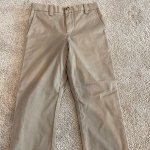 Vineyard Vines khaki lined with flannel